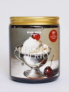 Cherry, cherry crackling candle prasketajoča sveča